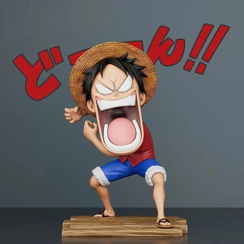 15Cm One Piece Luffy Figures Three Captains Sanji Monkey D Luffy Roronoa Zoro Action Figure the Hungry Trio PVC Anime Model Toys