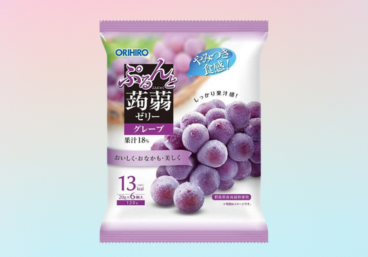 Orihiro Konjac Jelly Grape-Flavour (6PC)