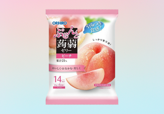 Orihiro Konjac Jelly Peach-Flavour (6PC)