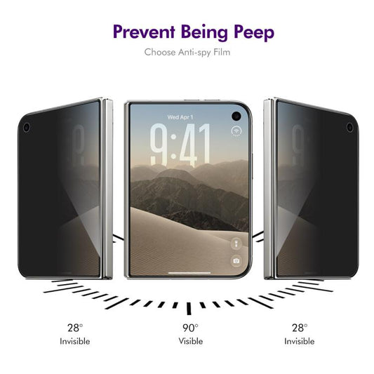 iPhone 28° privacy screen protector by Okashiya, photo 2 of 12