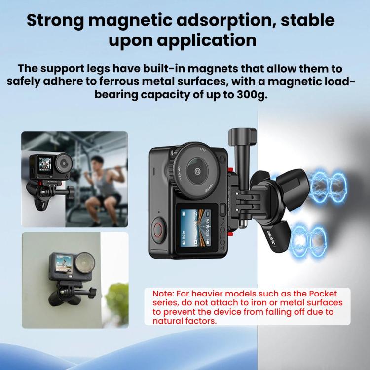 Magnetic mini tripod for Osmo Pocket and Insta360 by Okashiya, photo 9 of 9