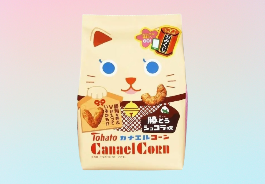 Tohato Knaeru Chocolate Gateau Caramel Corn