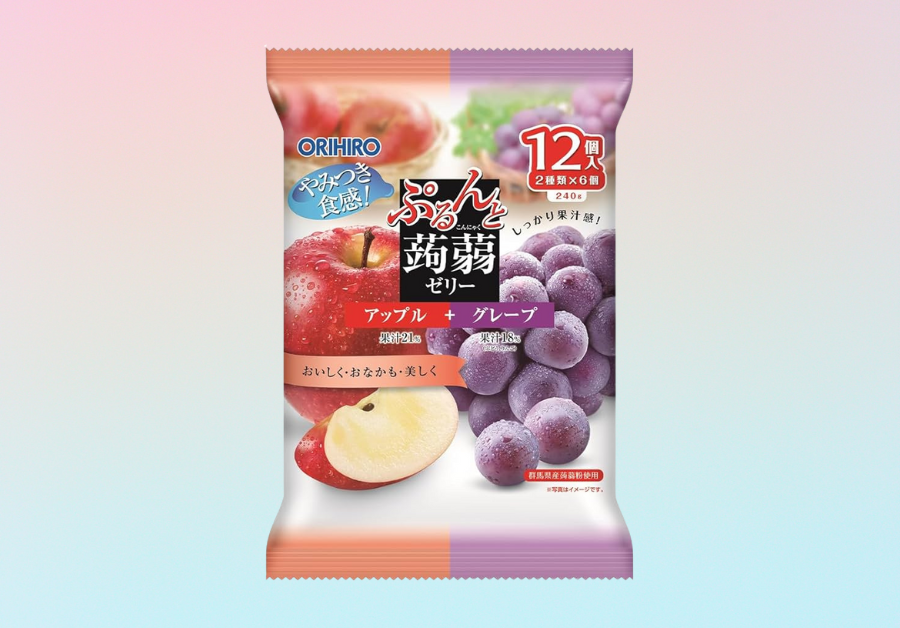 Orihiro Konjac Jelly Apple & Grape