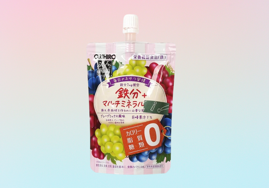 Orihiro Konjac Jelly Zero Calorie Mixed Grape