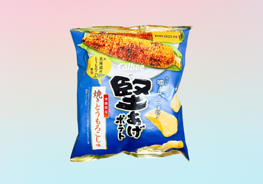Calbee Kataage Grilled Corn Potato Chips
