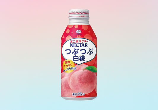 Fujiya Nectar Crunchy White Peach Bottle 380ML