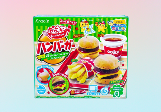 KRACIE Popin' Cookin' Hamburger Set DIY Candy Kit
