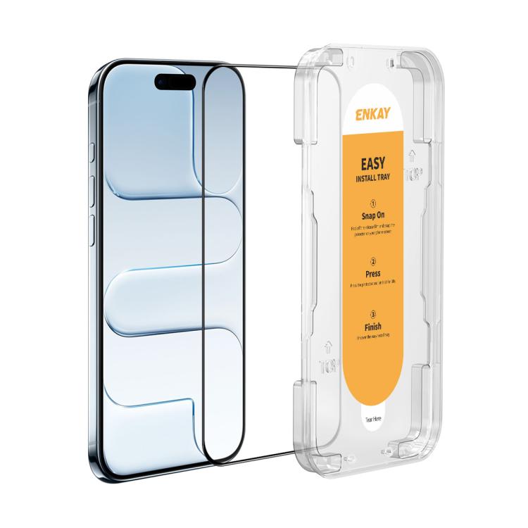 iPhone tempered glass screen protector with install tray by Okashiya, photo 12 of 12