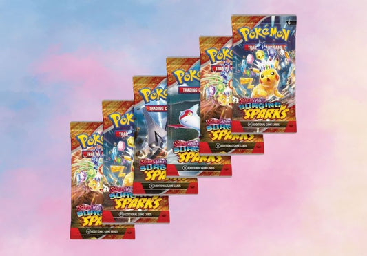Surging Sparks 3-Booster Pack Bundle